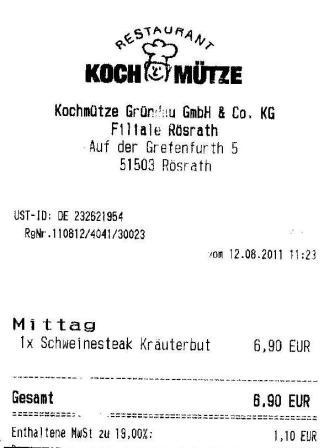 securetas Hffner Kochmtze Restaurant